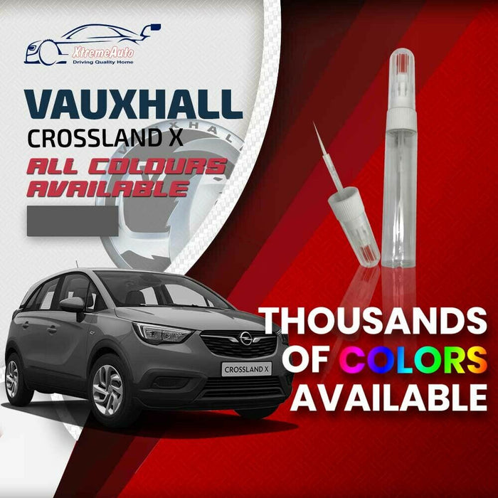 Vauxhall Crossland X 2017 - Premium Stone Chip Needle Touch up Paint All Colour