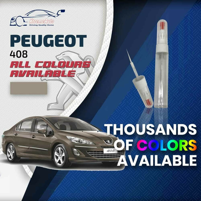 Peugeot 408 2010 - Present Premium Stone Chip Needle Touch up Paint All Colours