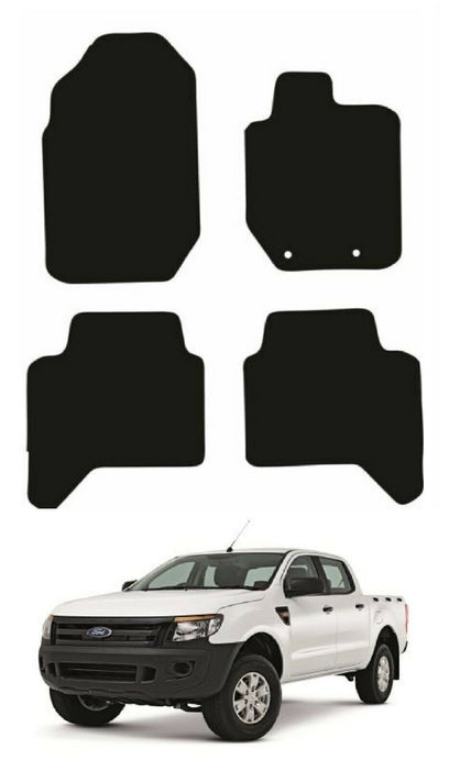 Tailored Fitted Premium Quality Car Floor Mats For Ford Ranger 2012-2015 - Xtremeautoaccessories