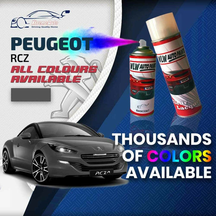 Peugeot RCZ 2009 - 2015 Premium Stone Chip Aerosol Spray Paint All Colours