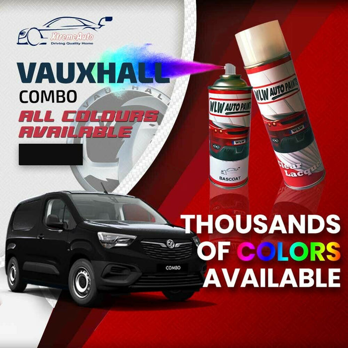 Vauxhall Combo 2018 - Present Premium Stone Chip Aerosol Spray Paint All Colours