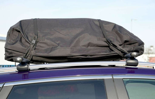 EXTRA LARGE BLACK FULLY WATERPROOF ROOF RACK BOX STORAGE CARGO COVER BAG-FOLDABL - Xtremeautoaccessories