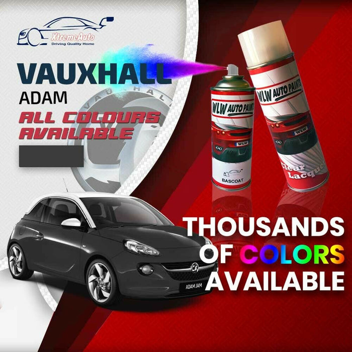 Vauxhall Adam 2013 - 2019 Premium Stone Chip Aerosol Spray Paint All Colours