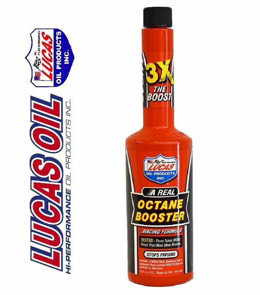 LUCAS OIL PRODUCTS RACING FORMULA PETROL OCTANE BOOSTER 444ml - Xtremeautoaccessories