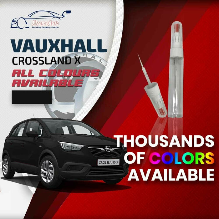 Vauxhall Crossland X 2017 - Premium Stone Chip Needle Touch up Paint All Colour