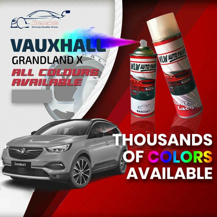 Vauxhall Grandland X 2017 - Premium Stone Chip Aerosol Spray Paint All Colours