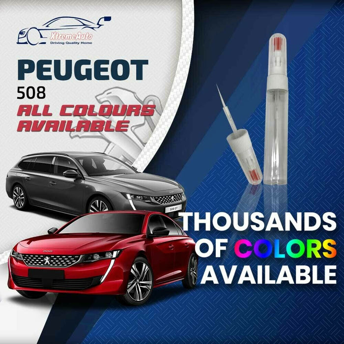 Peugeot 508 2010 - Present Premium Stone Chip Needle Touch up Paint All Colours