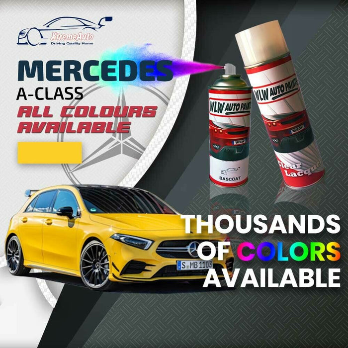 Mercedes A-Class 2013 Premium Stone Chip Aerosol Spray Paint All Colours