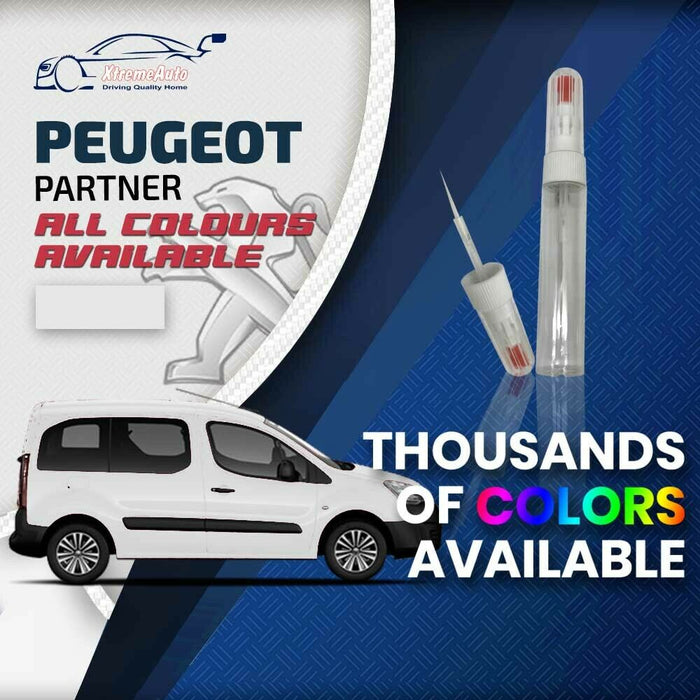 Peugeot Partner 2008 - Premium Stone Chip Needle Touch up Paint All Colours