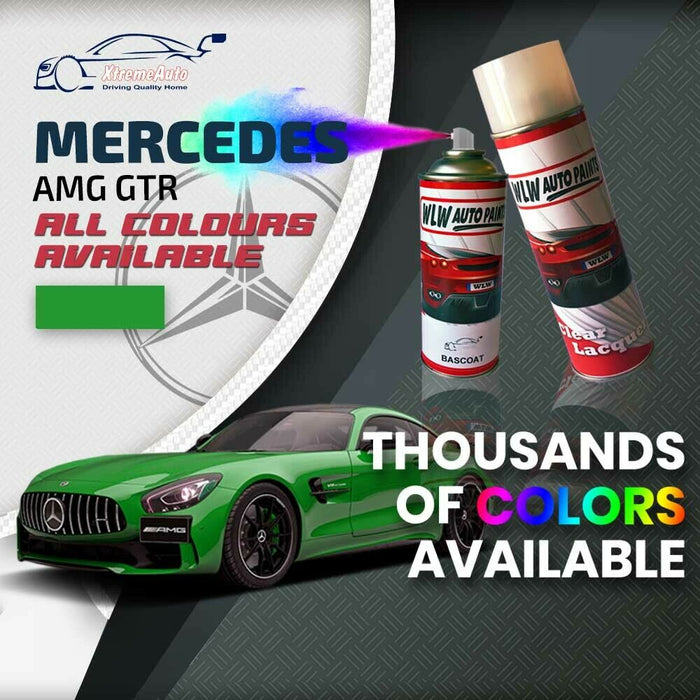 Mercedes AMG GTR 2017 Premium Stone Chip Aerosol Spray Paint All Colours