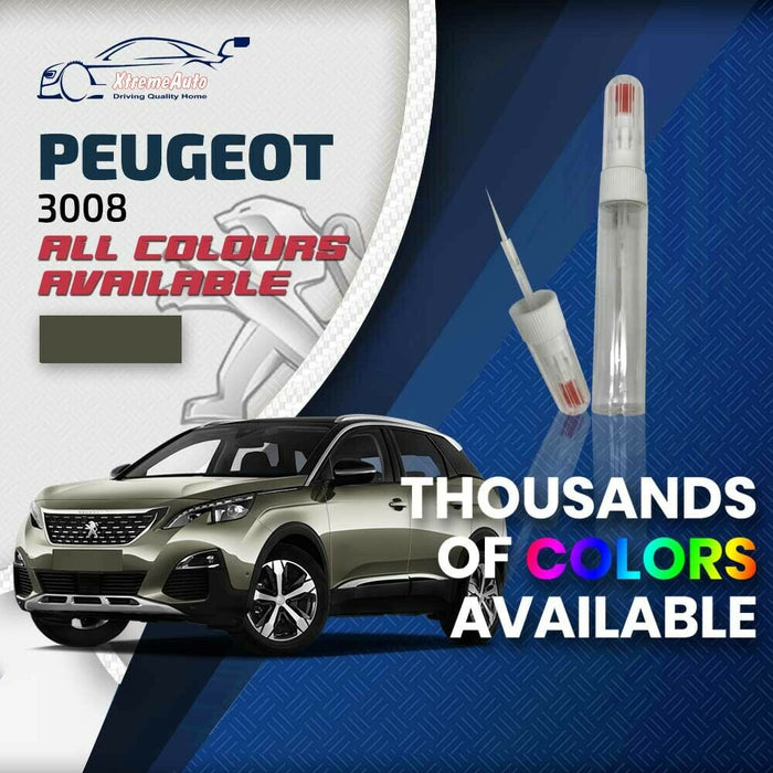 Peugeot 3008 2008 - Present Premium Stone Chip Needle Touch up Paint All Colours