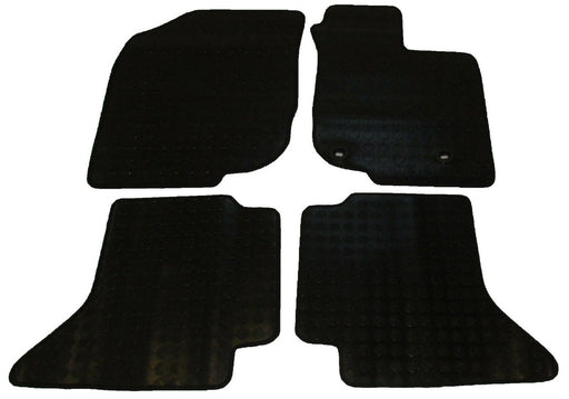 Rubber Tailored Car Mats Toyota Hi Lux 2011,2012,2013,2014,2015,2016,2017 - Xtremeautoaccessories