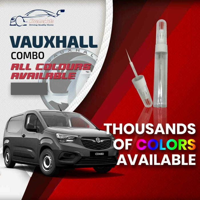 Vauxhall Combo 2018 - Premium Stone Chip Needle Touch up Paint All Colours