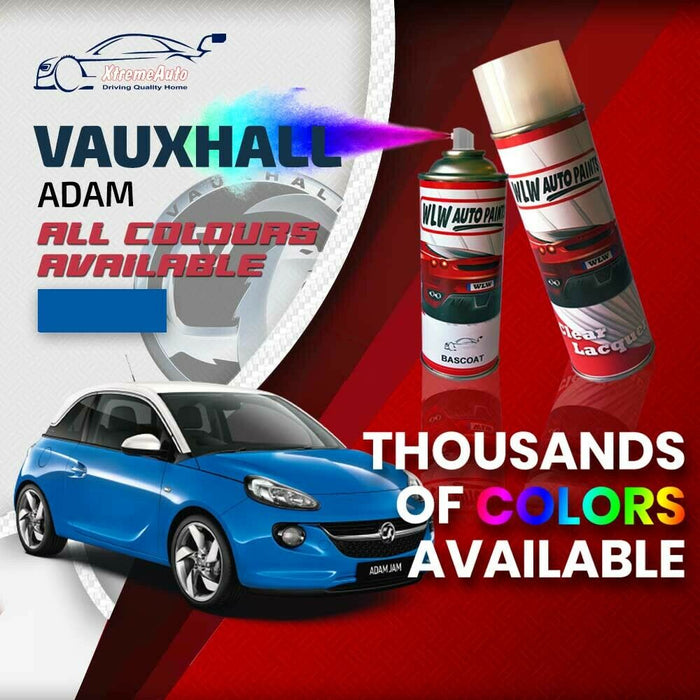 Vauxhall Adam 2013 - 2019 Premium Stone Chip Aerosol Spray Paint All Colours