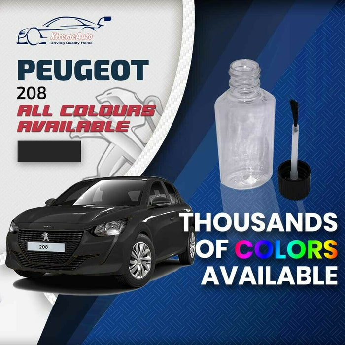 Peugeot 208 2019 - Present Premium Stone Chip Touch up Paint All Colours