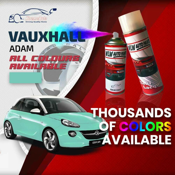 Vauxhall Adam 2013 - 2019 Premium Stone Chip Aerosol Spray Paint All Colours
