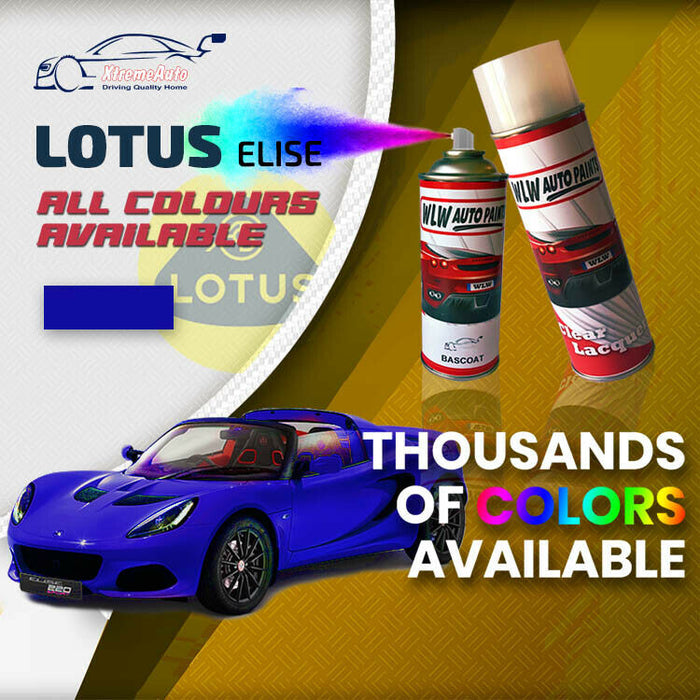 Lotus Elise Aerosol Spray Paint Premium Stone Chip 1996 - Present - All Colour