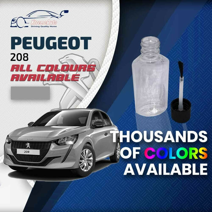 Peugeot 208 2019 - Present Premium Stone Chip Touch up Paint All Colours