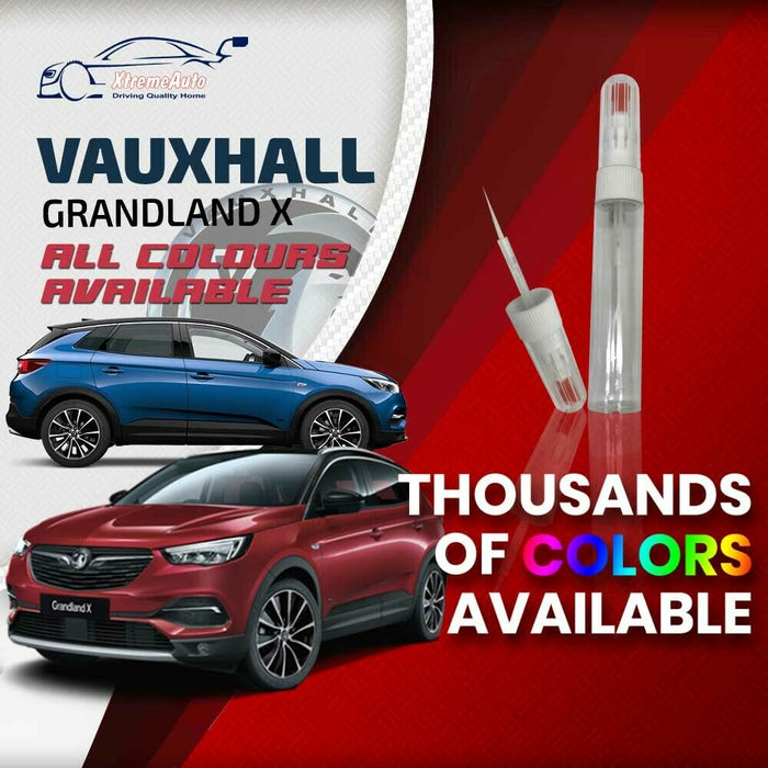Vauxhall Grandland X 2017 - Premium Stone Chip Needle Touch up Paint All Colours