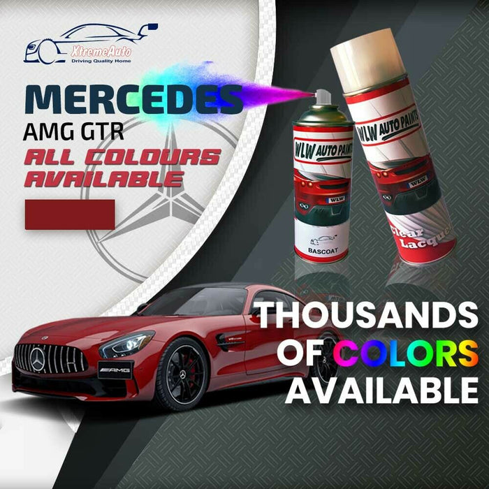 Mercedes AMG GTR 2017 Premium Stone Chip Aerosol Spray Paint All Colours