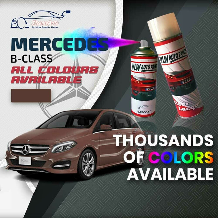 Mercedes B-Class 2018 Premium Stone Chip Aerosol Spray Paint All Colours