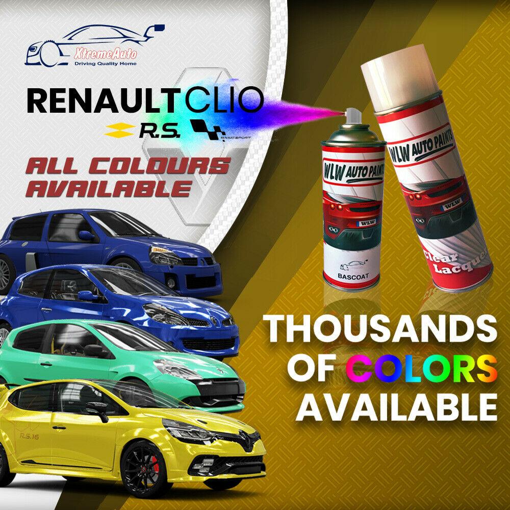 Renault Clio Car Touch Up Paint & Aerosol Spray Glacier - Xtreme Autos ...