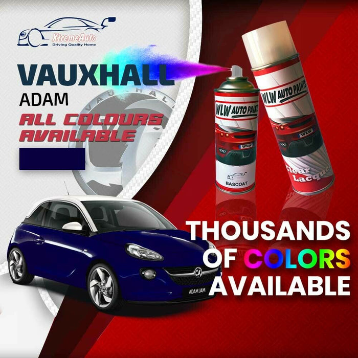 Vauxhall Adam 2013 - 2019 Premium Stone Chip Aerosol Spray Paint All Colours