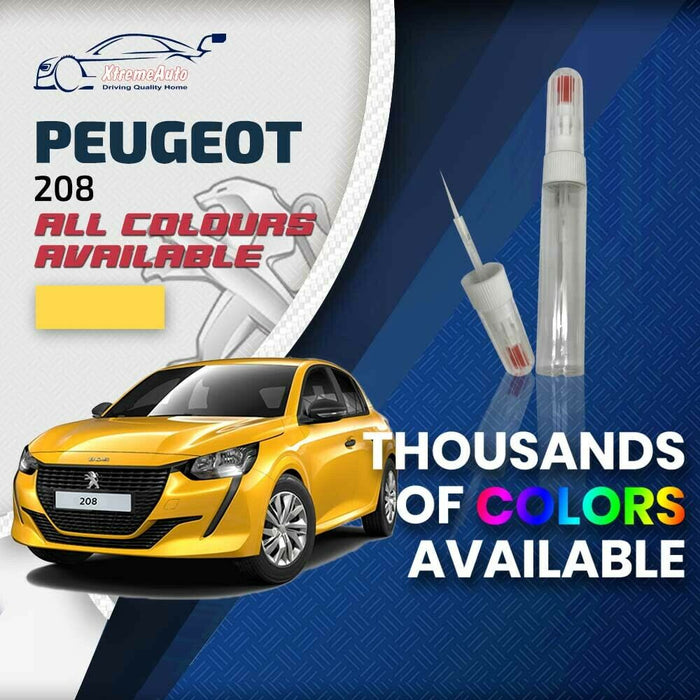 Peugeot 208 2019 - Present Premium Stone Chip Needle Touch up Paint All Colours