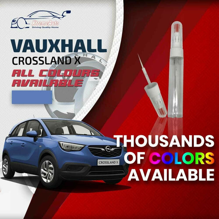 Vauxhall Crossland X 2017 - Premium Stone Chip Needle Touch up Paint All Colour