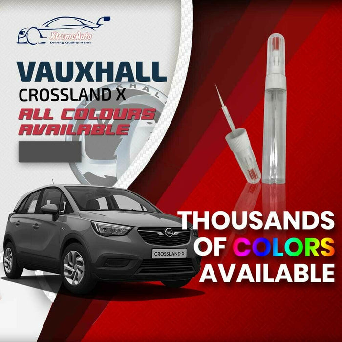 Vauxhall Crossland X 2017 - Premium Stone Chip Needle Touch up Paint All Colour
