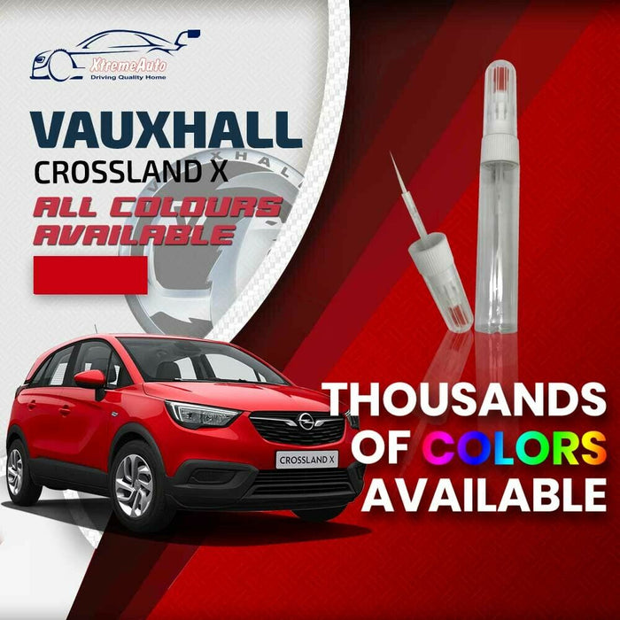 Vauxhall Crossland X 2017 - Premium Stone Chip Needle Touch up Paint All Colour