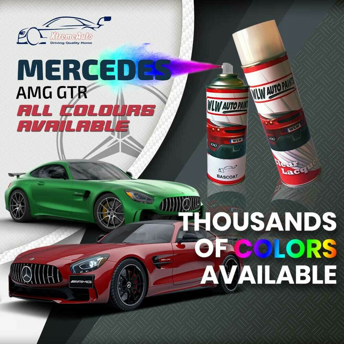 Mercedes AMG GTR 2017 Premium Stone Chip Aerosol Spray Paint All Colours