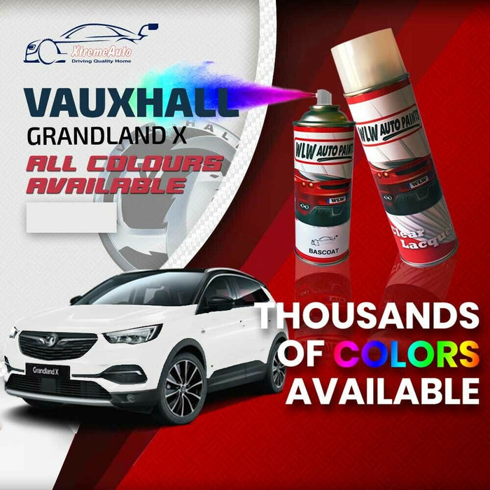 Vauxhall Grandland X 2017 - Premium Stone Chip Aerosol Spray Paint All Colours