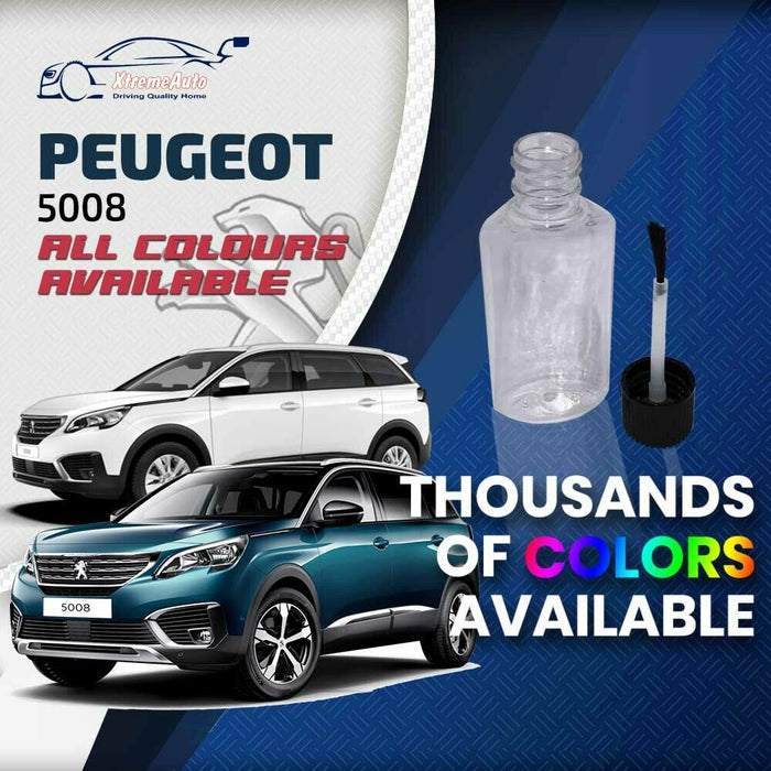 Peugeot 5008 2009 - Present Premium Stone Chip Touch up Paint All Colours