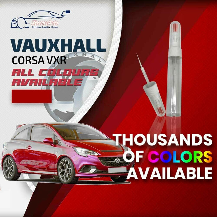 Vauxhall Corsa VXR 2015 - 2017 Premium Stone Chip Needle Touch up Paint All Col