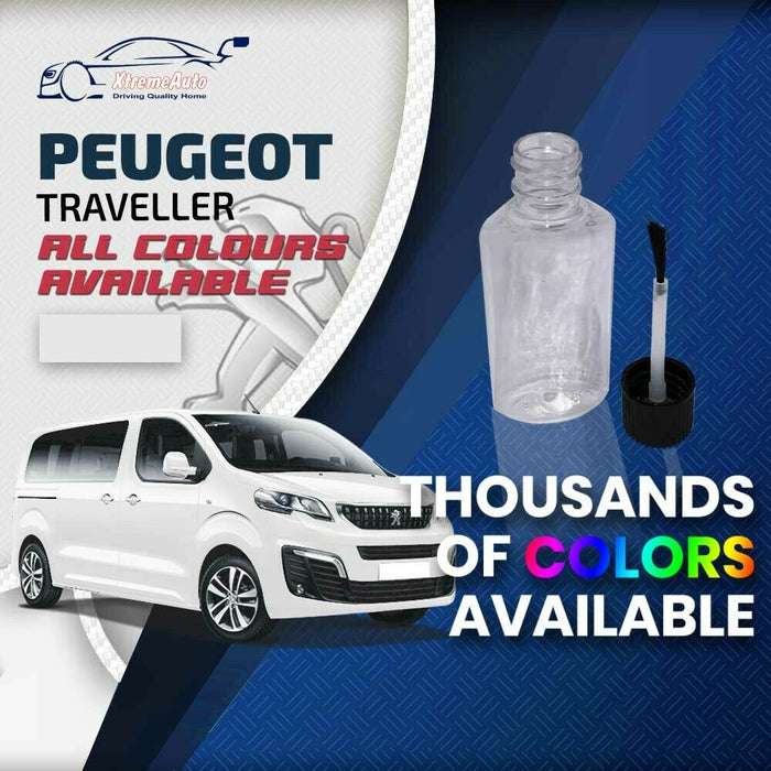 Peugeot Traveller 2016 - Present Premium Stone Chip Touch up Paint All Colours