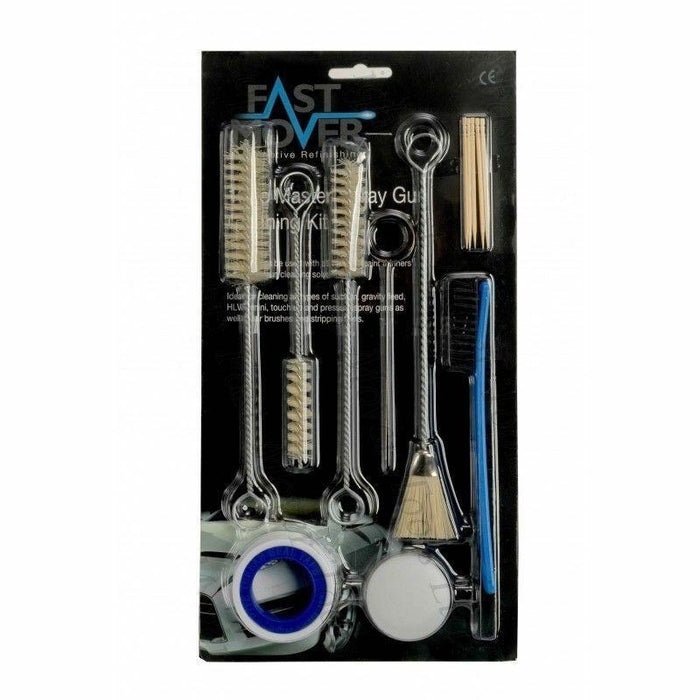 Professional Body Shop Spray Paint Painter Gun Cleaning Care Kit, 13pcs, Brushes - Xtremeautoaccessories