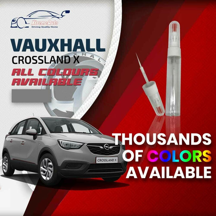 Vauxhall Crossland X 2017 - Premium Stone Chip Needle Touch up Paint All Colour