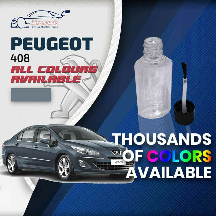 Peugeot 408 2010 - Present Premium Stone Chip Touch up Paint All Colours