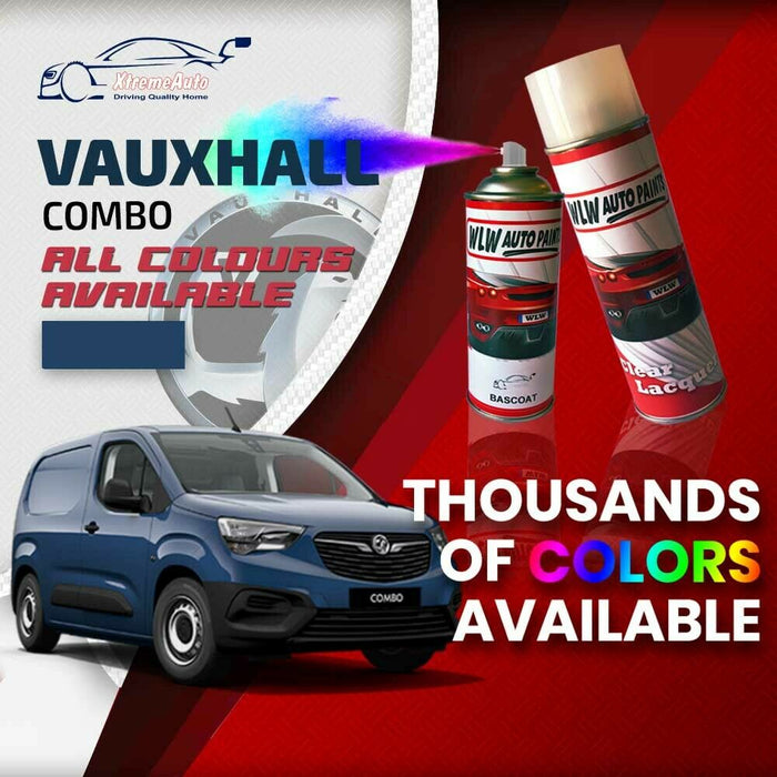 Vauxhall Combo 2018 - Present Premium Stone Chip Aerosol Spray Paint All Colours