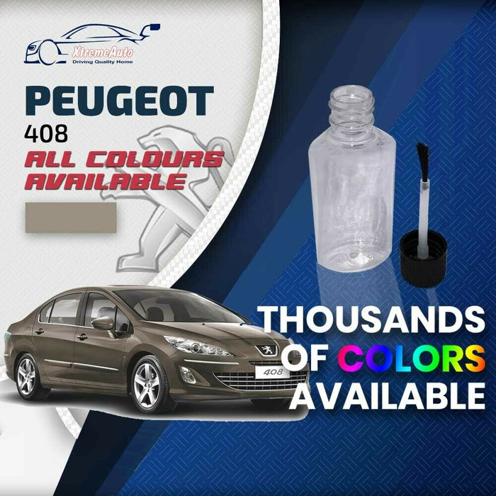 Peugeot 408 2010 - Present Premium Stone Chip Touch up Paint All Colours