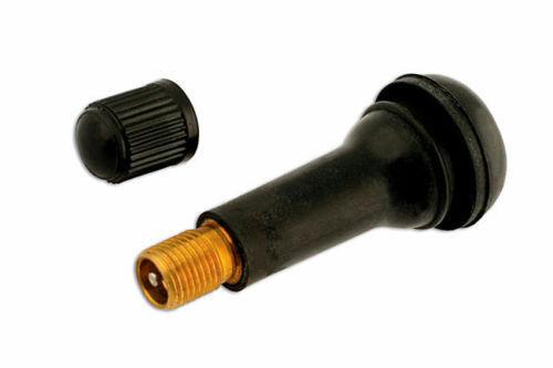 CONNECT Snap in Car Tyre Valves - 11.5mm x 48.5mm Box Qty 100 Commercial Car Van - Xtremeautoaccessories
