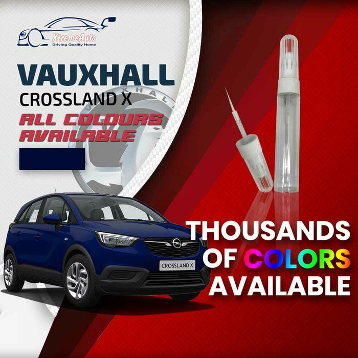 Vauxhall Crossland X 2017 - Premium Stone Chip Needle Touch up Paint All Colour