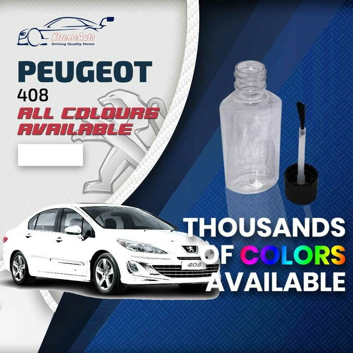 Peugeot 408 2010 - Present Premium Stone Chip Touch up Paint All Colours