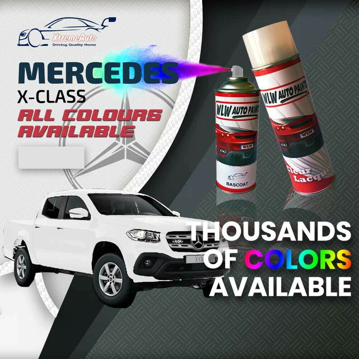 Mercedes X-Class 2017 - 2020 Premium Stone Chip Aerosol Spray Paint All Colours