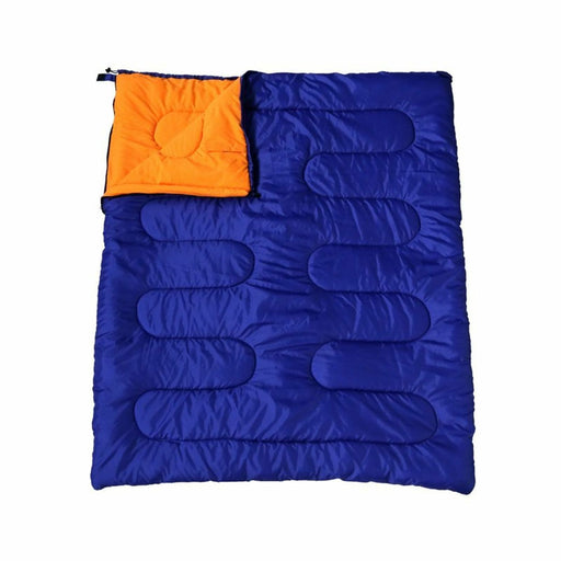 Double, Couple Camping/Caravan Outdoor Sleeping Bag Extra Room Warm Comfortable - Xtremeautoaccessories