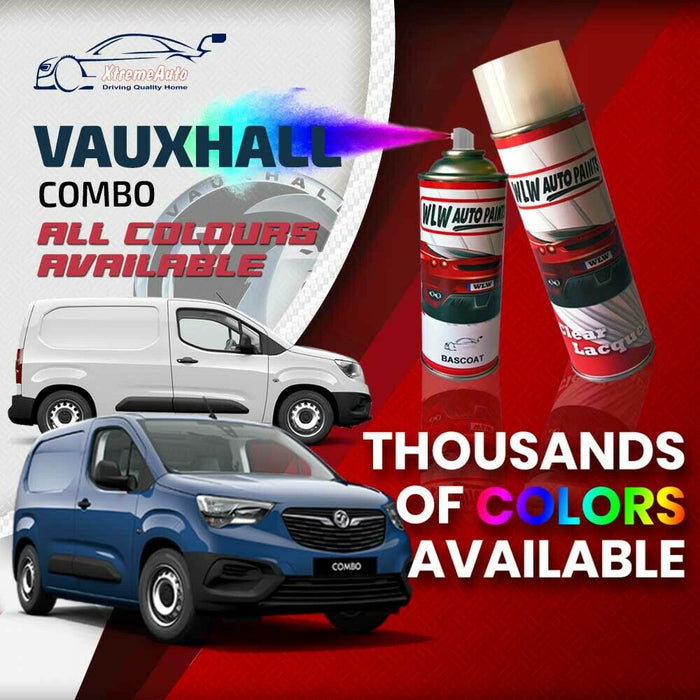 Vauxhall Combo 2018 - Present Premium Stone Chip Aerosol Spray Paint All Colours