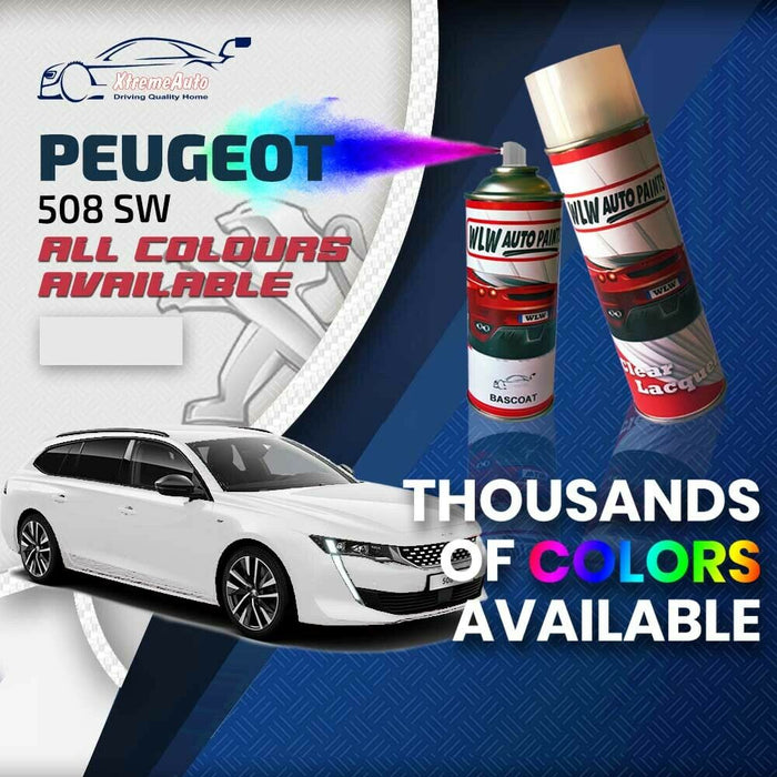 Peugeot 508 SW 2011 - Premium Stone Chip Aerosol Spray Paint All Colours