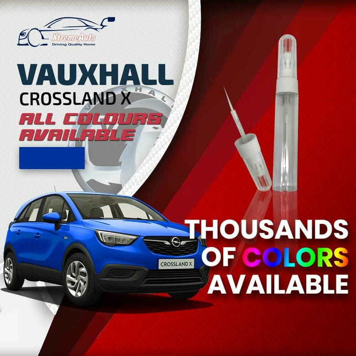 Vauxhall Crossland X 2017 - Premium Stone Chip Needle Touch up Paint All Colour