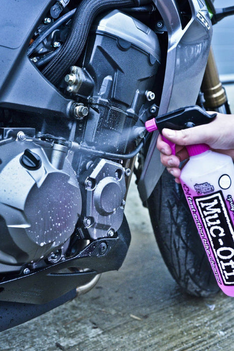 x2 MUC OFF Nano Technology Bike Bicycle Spray Wash Shampoo Cleaner 1 Litre 904A - Xtremeautoaccessories